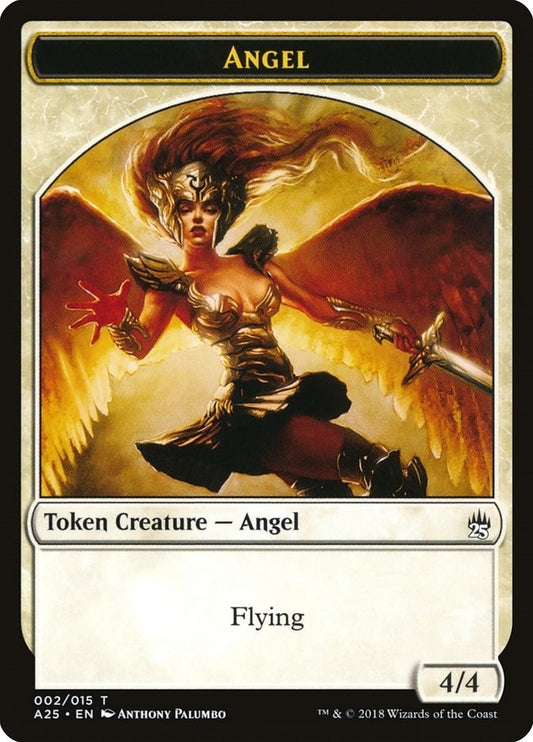 Image for Angel Token (002) (2) (Masters 25) - Magic: The Gathering