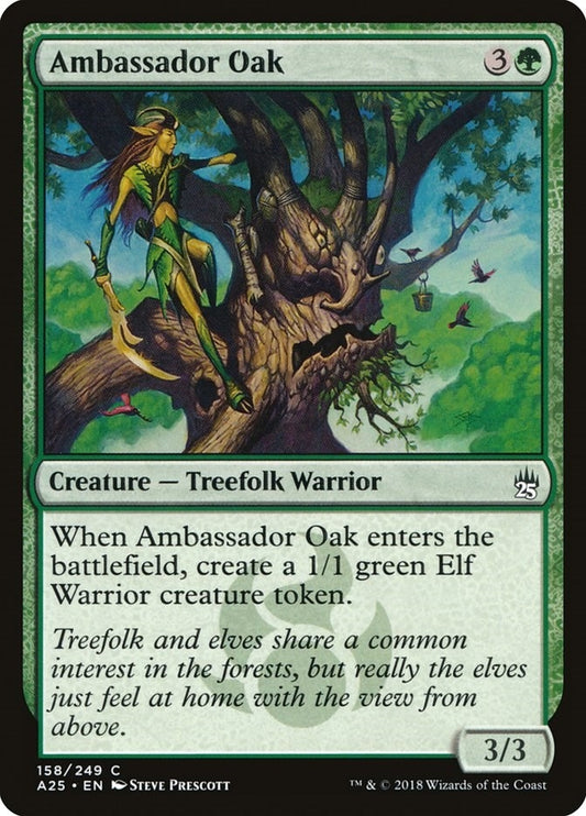 Image for Ambassador Oak (158) (Masters 25) - Magic: The Gathering