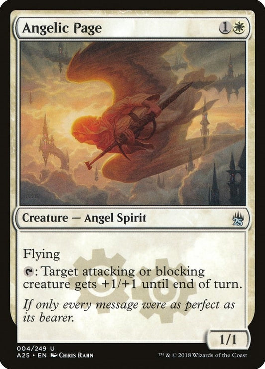 Image for Angelic Page (4) (Masters 25) - Magic: The Gathering