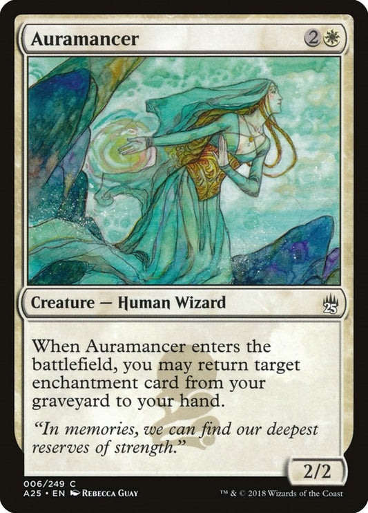 Image for Auramancer (6) (Masters 25) - Magic: The Gathering