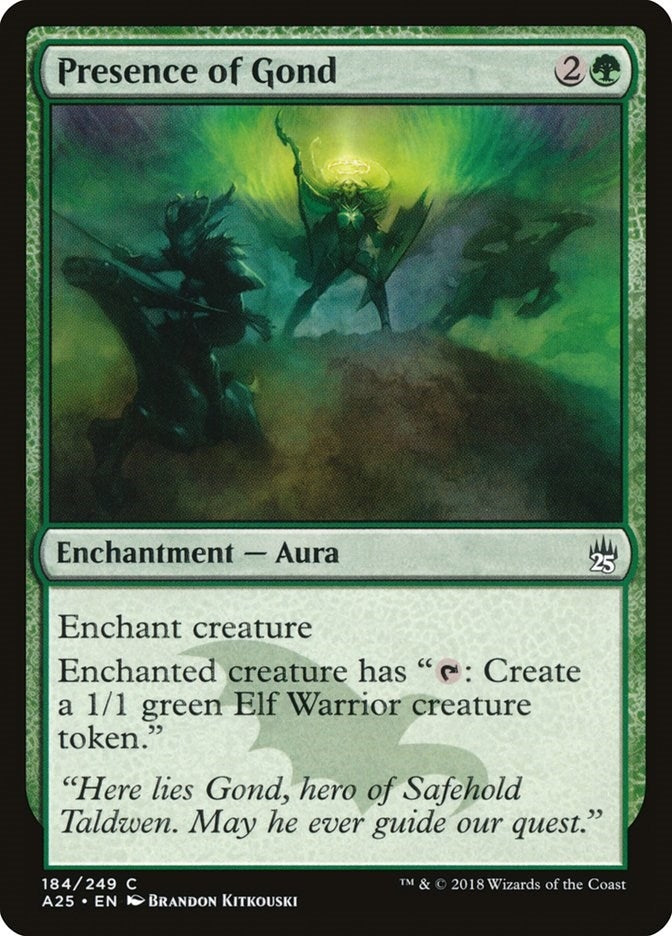 Image for Presence of Gond (184) (Masters 25) - Magic: The Gathering