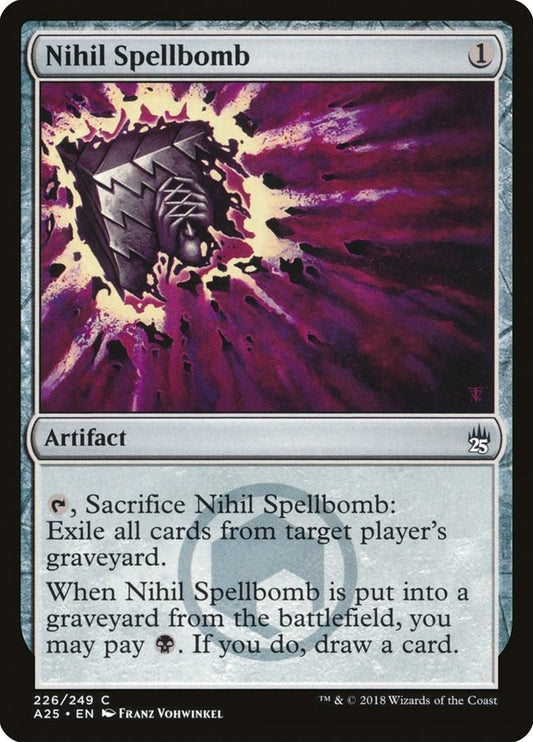 Image for Nihil Spellbomb (226) (Masters 25) - Magic: The Gathering
