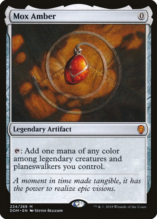 Image for Mox Amber (224) (Dominaria) - Magic: The Gathering