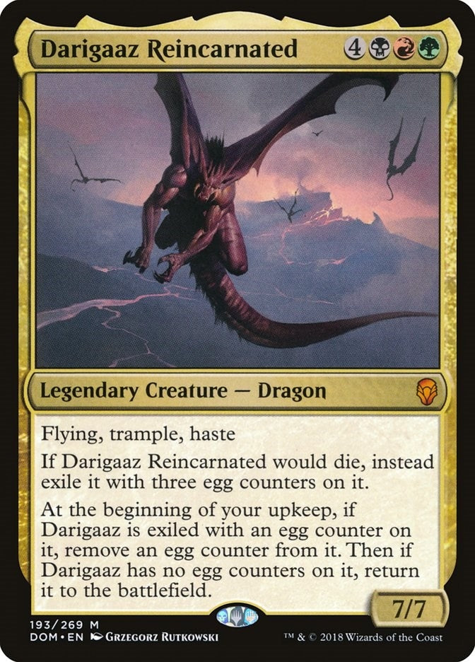 Image for Darigaaz Reincarnated (193) (Dominaria) - Magic: The Gathering