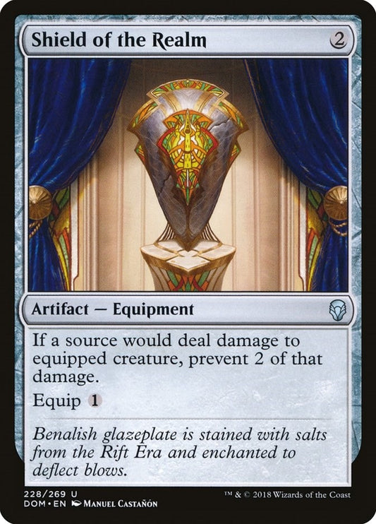 Image for Shield of the Realm (228) (Dominaria) - Magic: The Gathering