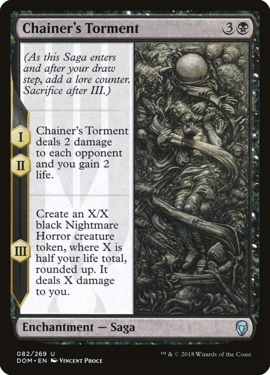 Image for Chainer's Torment (82) (Dominaria) - Magic: The Gathering