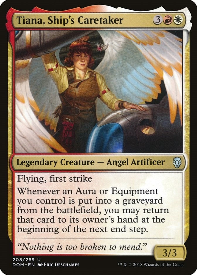 Image for Tiana, Ship's Caretaker (208) (Dominaria) - Magic: The Gathering