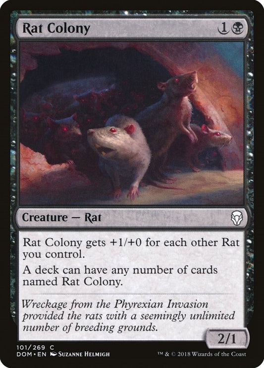 Image for Rat Colony (101) (Dominaria) - Magic: The Gathering