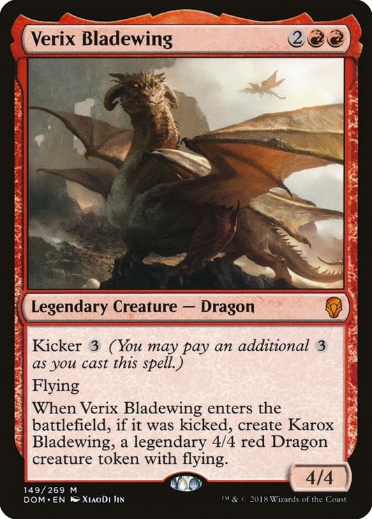Image for Verix Bladewing (149) (Dominaria) - Magic: The Gathering