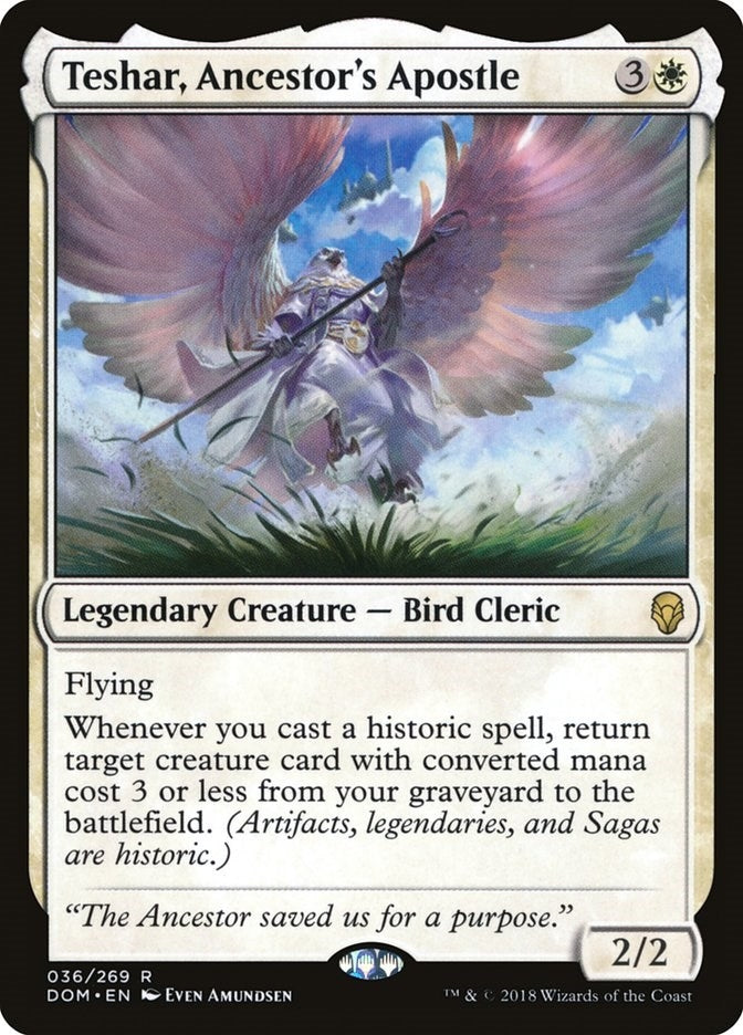 Image for Teshar, Ancestor's Apostle (36) (Dominaria) - Magic: The Gathering