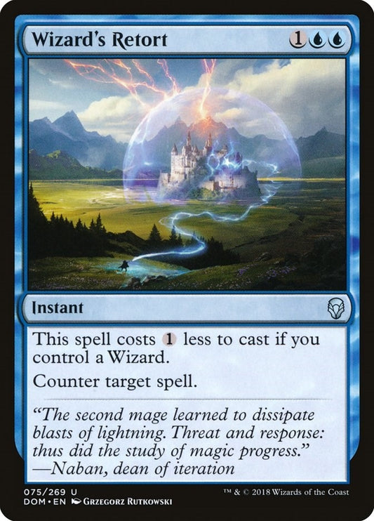 Image for Wizard's Retort (75) (Dominaria) - Magic: The Gathering