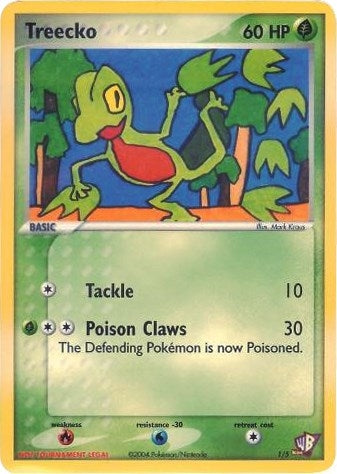 Image for Treecko (001/005) (Kids WB Promos) - Pokemon