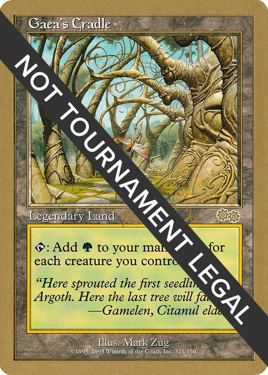 Image for Gaea's Cradle - 1999 Matt Linde (USG) (World Championship Decks) - Magic: The Gathering