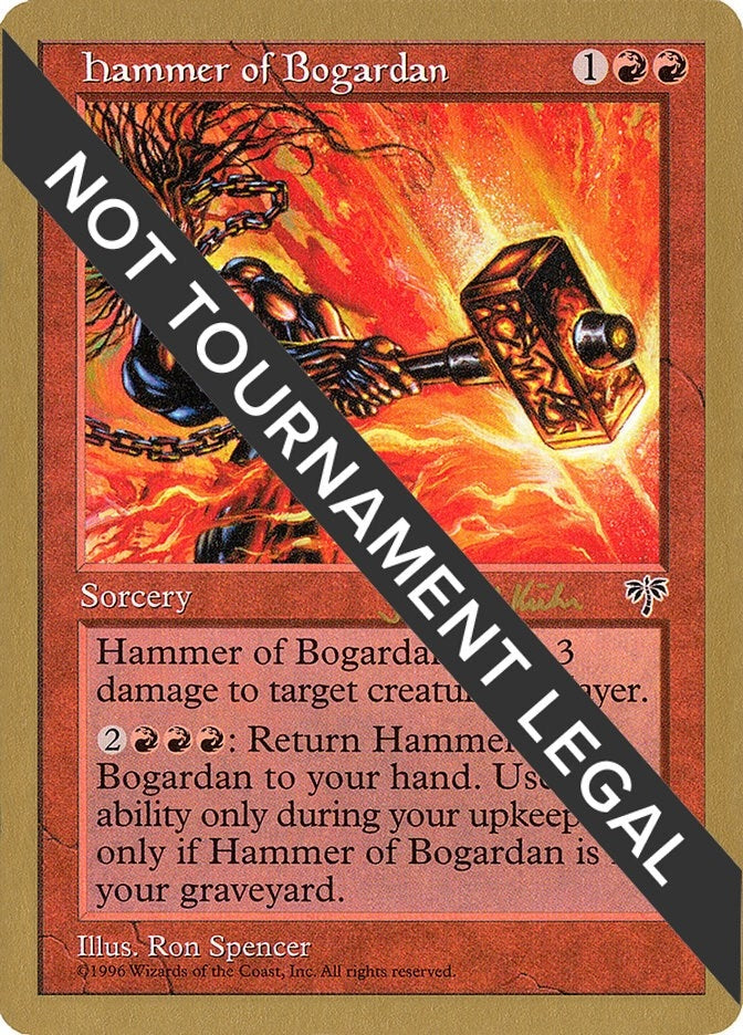 Image for Hammer of Bogardan - 1997 Janosch Kuhn (MIR) (World Championship Decks) - Magic: The Gathering