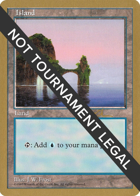 Image for Island (425) - 1997 Paul McCabe (5ED) (World Championship Decks) - Magic: The Gathering