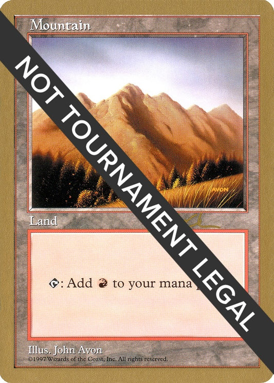 Image for Mountain (432) - 1997 Paul McCabe (5ED) (World Championship Decks) - Magic: The Gathering