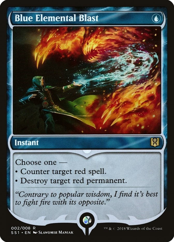 Image for Blue Elemental Blast (2) (Signature Spellbook: Jace) - Magic: The Gathering