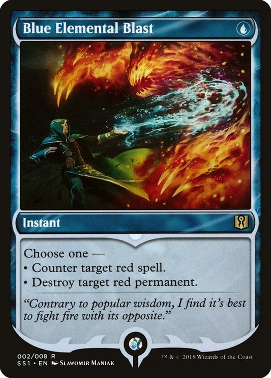 Image for Blue Elemental Blast (2) (Signature Spellbook: Jace) - Magic: The Gathering