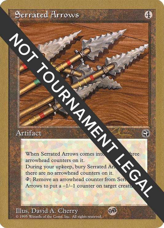 Image for Serrated Arrows - 1997 Paul McCabe (HML) (SB) (World Championship Decks) - Magic: The Gathering
