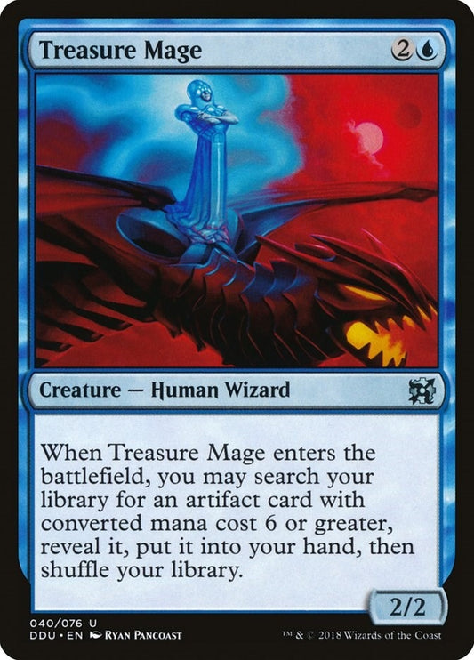 Image for Treasure Mage (40) (Duel Decks: Elves vs. Inventors) - Magic: The Gathering