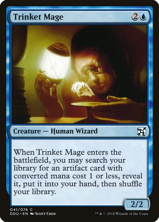 Image for Trinket Mage (41) (Duel Decks: Elves vs. Inventors) - Magic: The Gathering