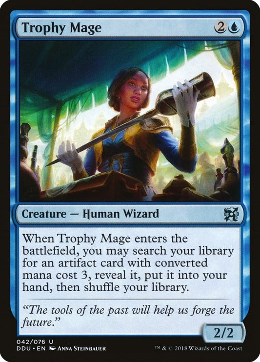 Image for Trophy Mage (42) (Duel Decks: Elves vs. Inventors) - Magic: The Gathering