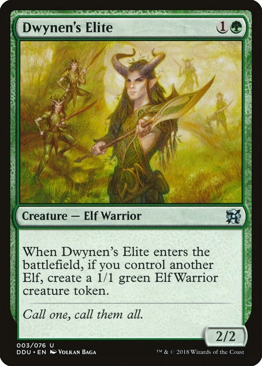 Image for Dwynen's Elite (3) (Duel Decks: Elves vs. Inventors) - Magic: The Gathering