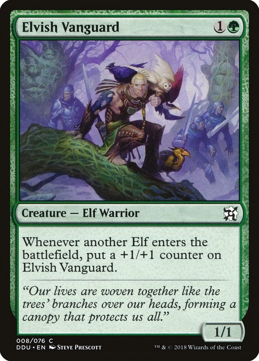 Image for Elvish Vanguard (8) (Duel Decks: Elves vs. Inventors) - Magic: The Gathering