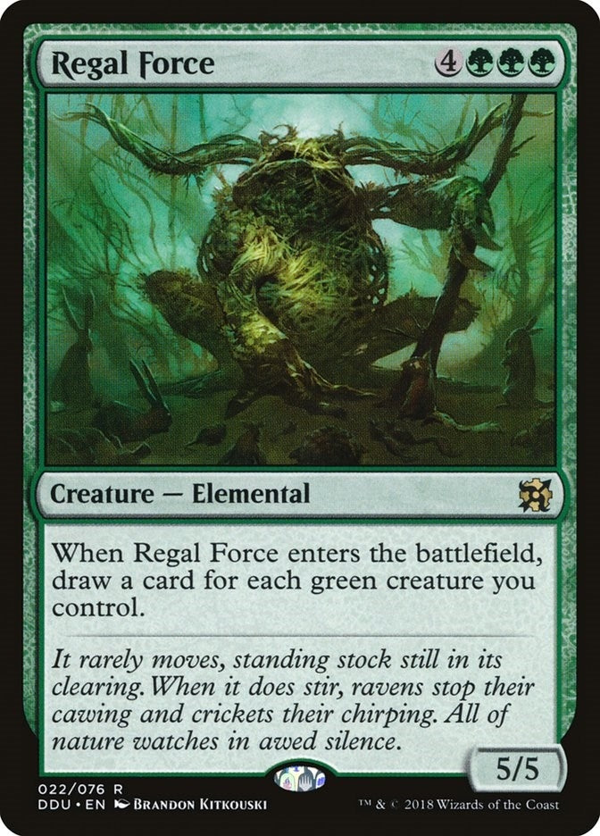 Image for Regal Force (22) (Duel Decks: Elves vs. Inventors) - Magic: The Gathering