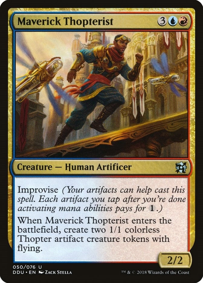 Image for Maverick Thopterist (50) (Duel Decks: Elves vs. Inventors) - Magic: The Gathering