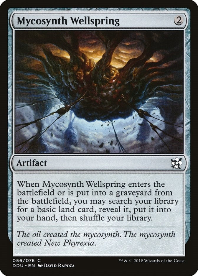 Image for Mycosynth Wellspring (56) (Duel Decks: Elves vs. Inventors) - Magic: The Gathering