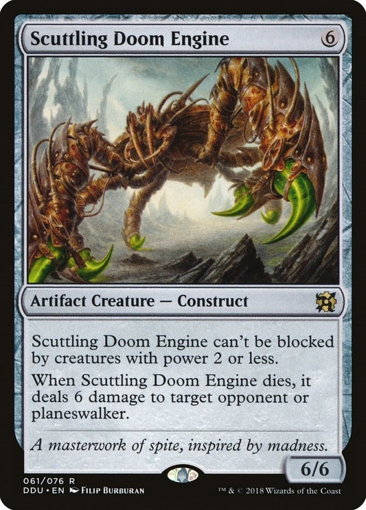 Image for Scuttling Doom Engine (61) (Duel Decks: Elves vs. Inventors) - Magic: The Gathering