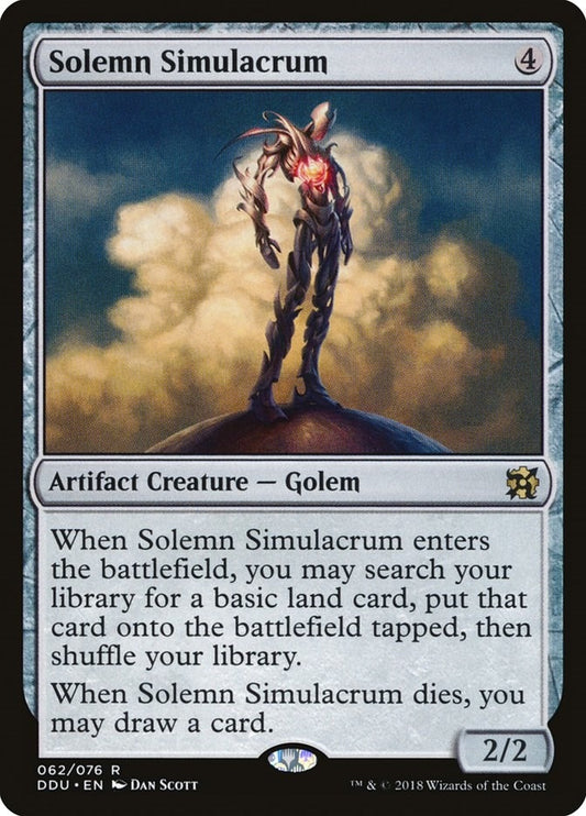 Image for Solemn Simulacrum (62) (Duel Decks: Elves vs. Inventors) - Magic: The Gathering