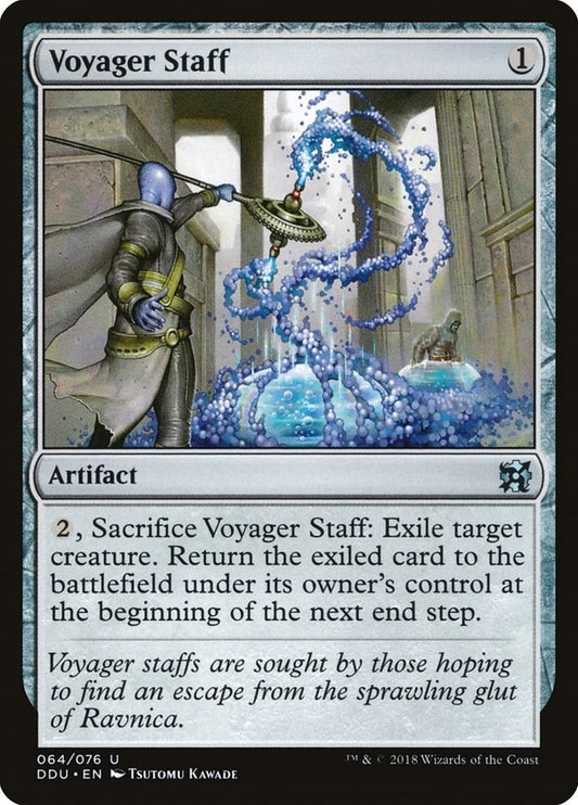 Image for Voyager Staff (64) (Duel Decks: Elves vs. Inventors) - Magic: The Gathering