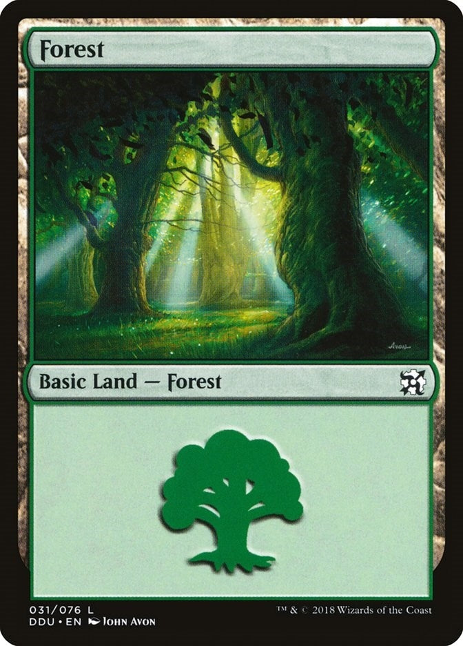 Image for Forest (031) (31) (Duel Decks: Elves vs. Inventors) - Magic: The Gathering