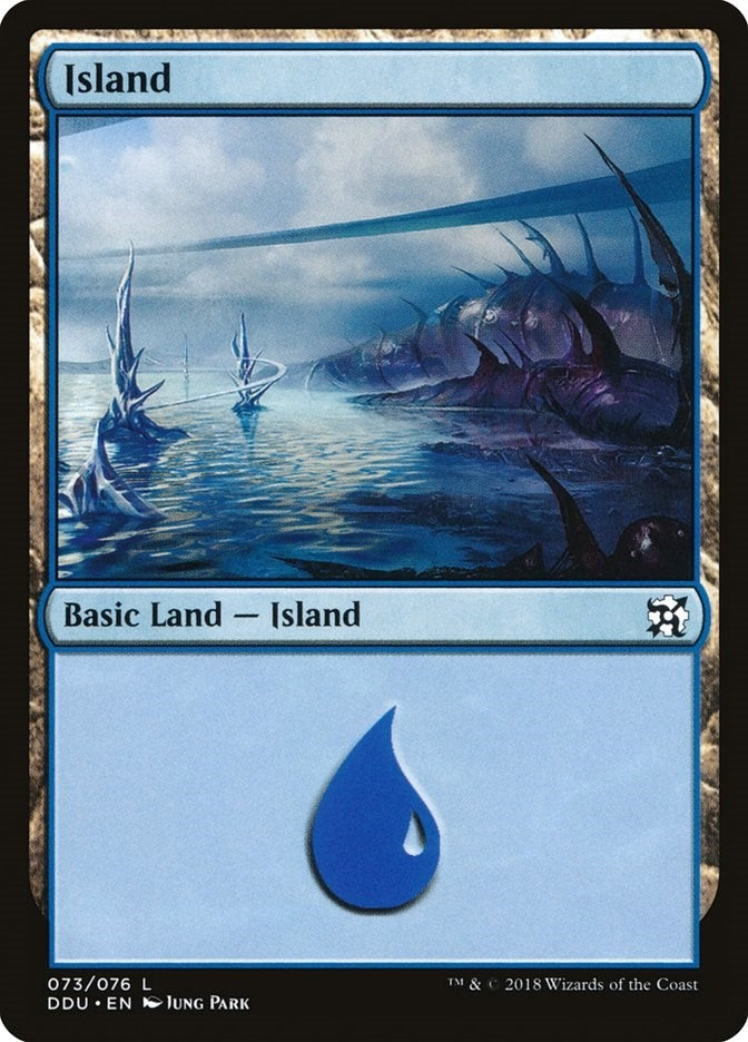 Image for Island (073) (73) (Duel Decks: Elves vs. Inventors) - Magic: The Gathering