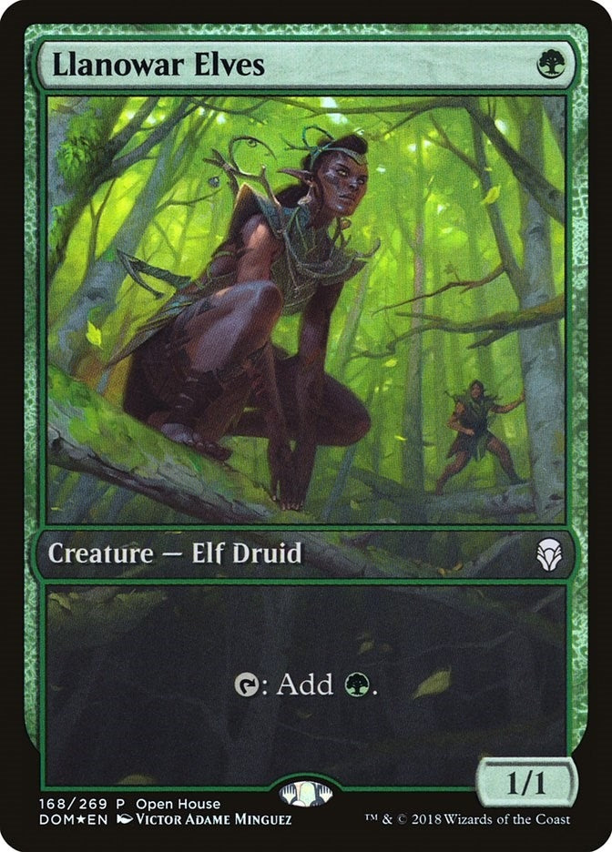Image for Llanowar Elves (168) (Open House Promos) - Magic: The Gathering