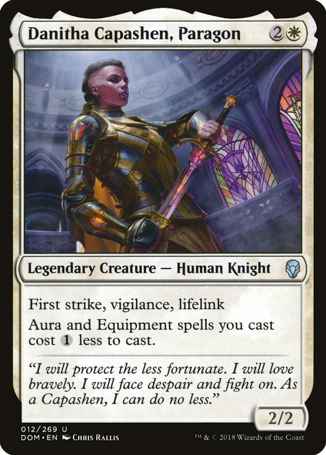 Image for Danitha Capashen, Paragon (12) (Dominaria) - Magic: The Gathering