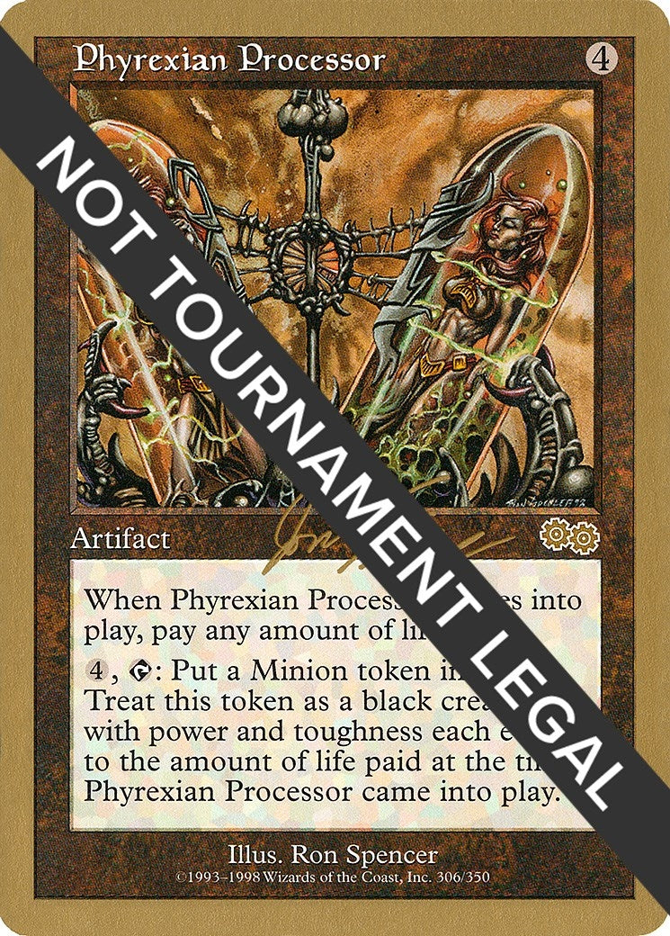 Image for Phyrexian Processor - 2000 Jon Finkel (USG) (World Championship Decks) - Magic: The Gathering