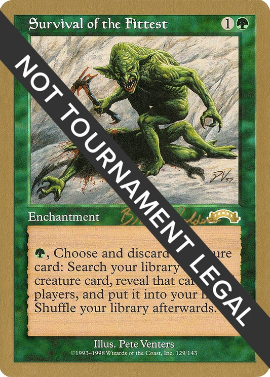 Image for Survival of the Fittest - 1998 Brian Selden (EXO) (World Championship Decks) - Magic: The Gathering