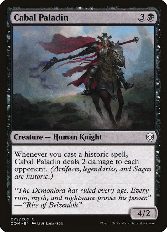 Image for Cabal Paladin (79) (Dominaria) - Magic: The Gathering