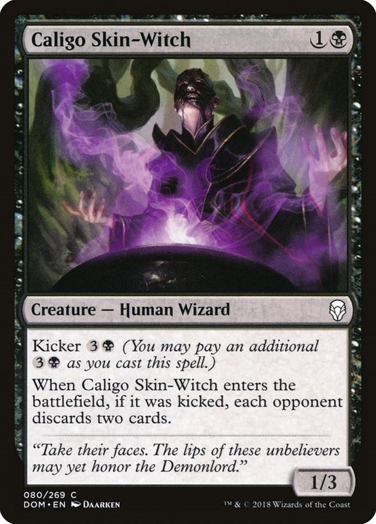 Image for Caligo Skin-Witch (80) (Dominaria) - Magic: The Gathering