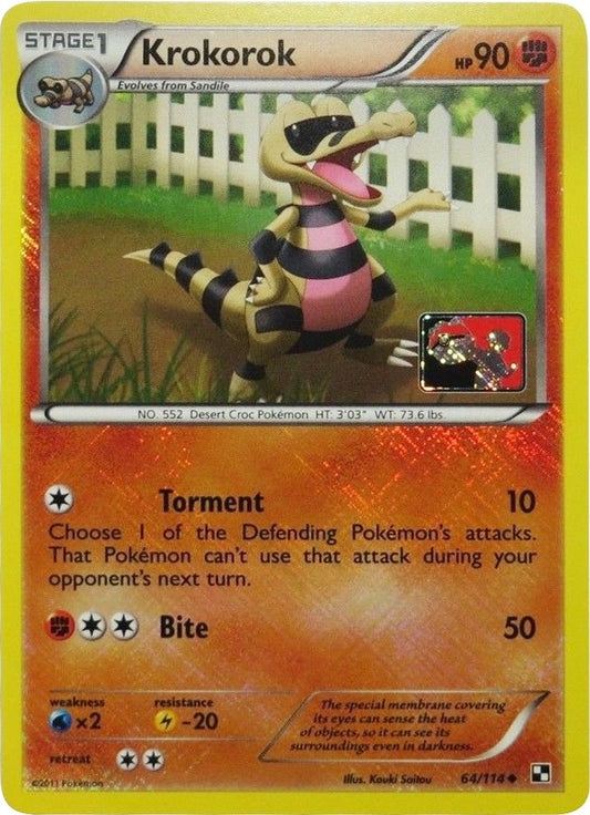 Image for Krokorok - 64/114 (League Promo) (064/114) (League & Championship Cards) - Pokemon