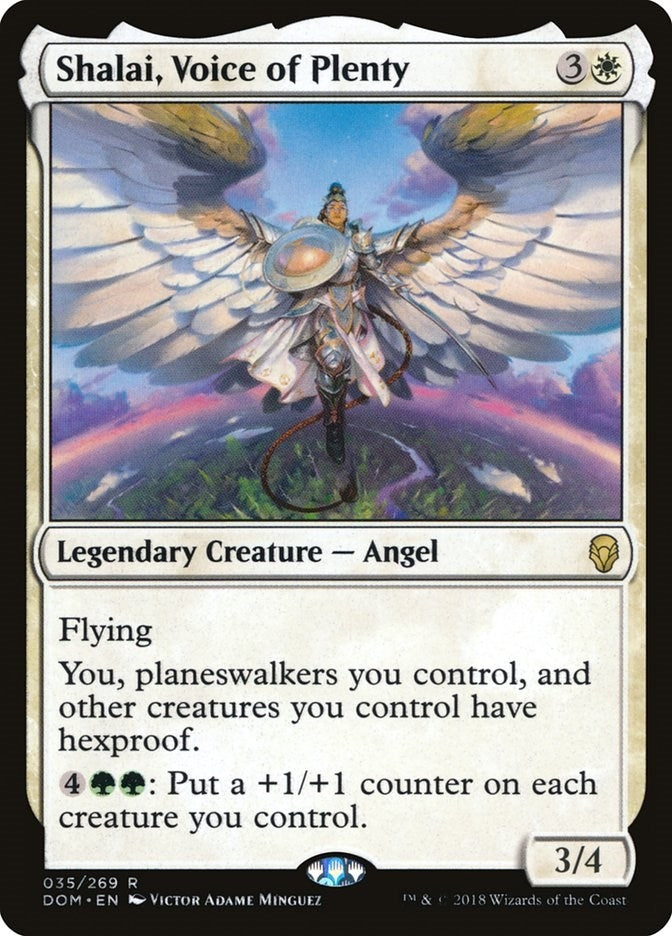 Image for Shalai, Voice of Plenty (35) (Dominaria) - Magic: The Gathering