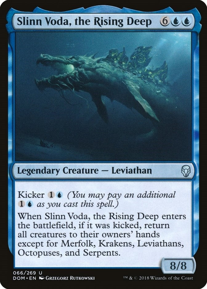 Image for Slinn Voda, the Rising Deep (66) (Dominaria) - Magic: The Gathering