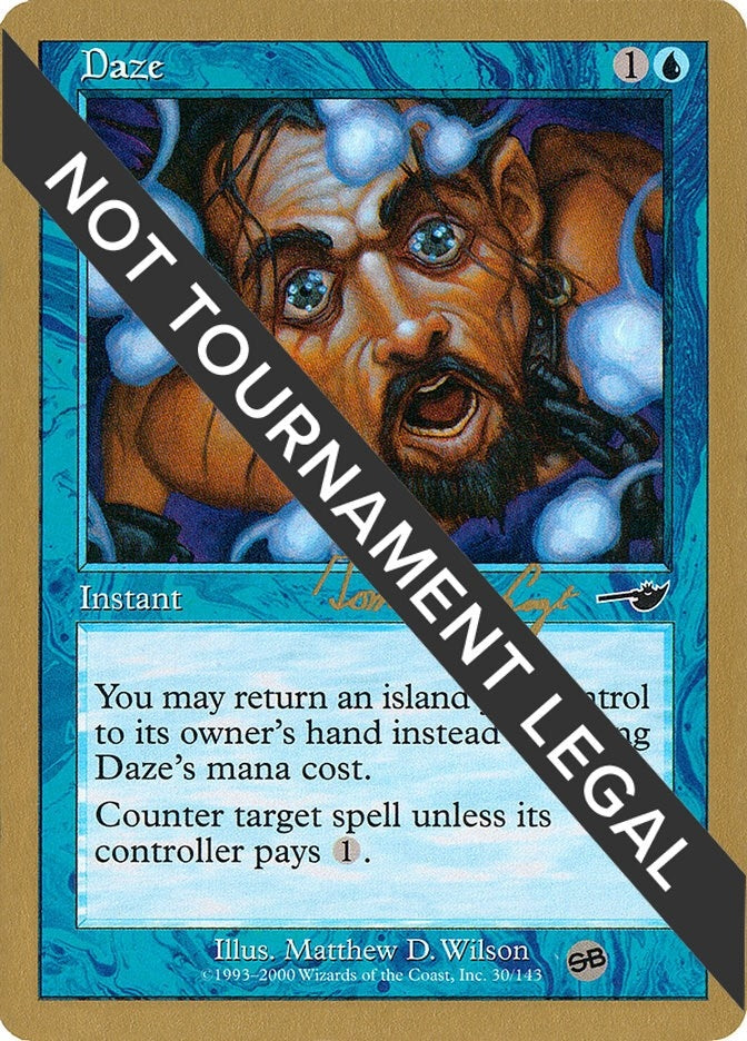 Image for Daze - 2000 Tom van de Logt (NMS) (World Championship Decks) - Magic: The Gathering