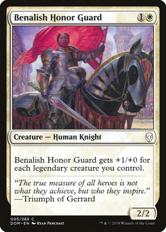 Image for Benalish Honor Guard (5) (Dominaria) - Magic: The Gathering