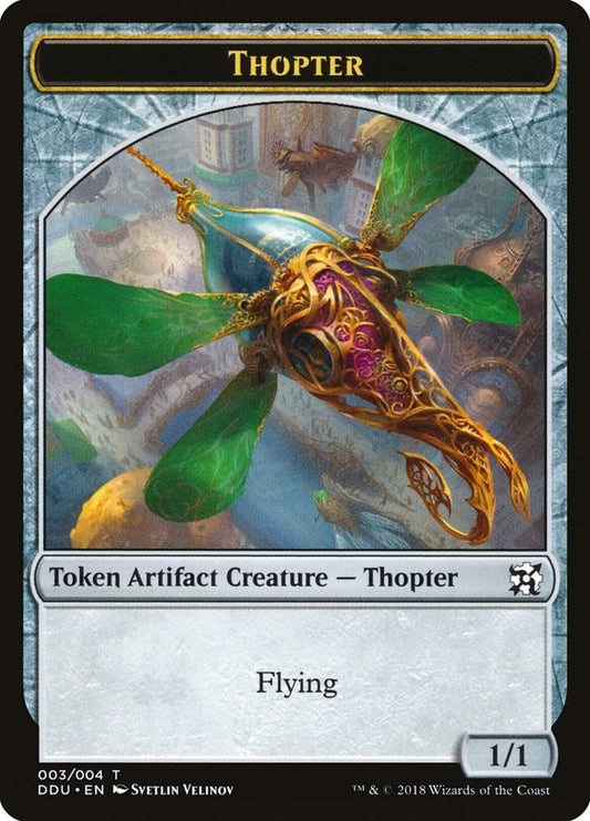 Image for Thopter Token (003) (3) (Duel Decks: Elves vs. Inventors) - Magic: The Gathering