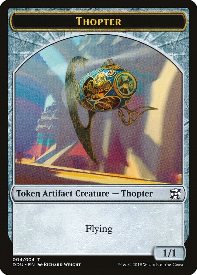 Image for Thopter Token (004) (4) (Duel Decks: Elves vs. Inventors) - Magic: The Gathering