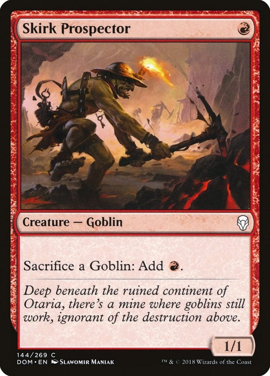 Image for Skirk Prospector (144) (Dominaria) - Magic: The Gathering